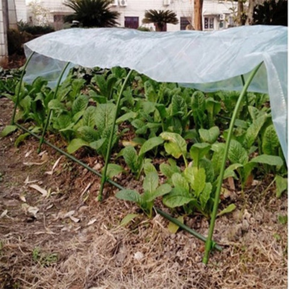 Plastic Tunnel Greenhouse Grow House Fruit Vegetable Protector