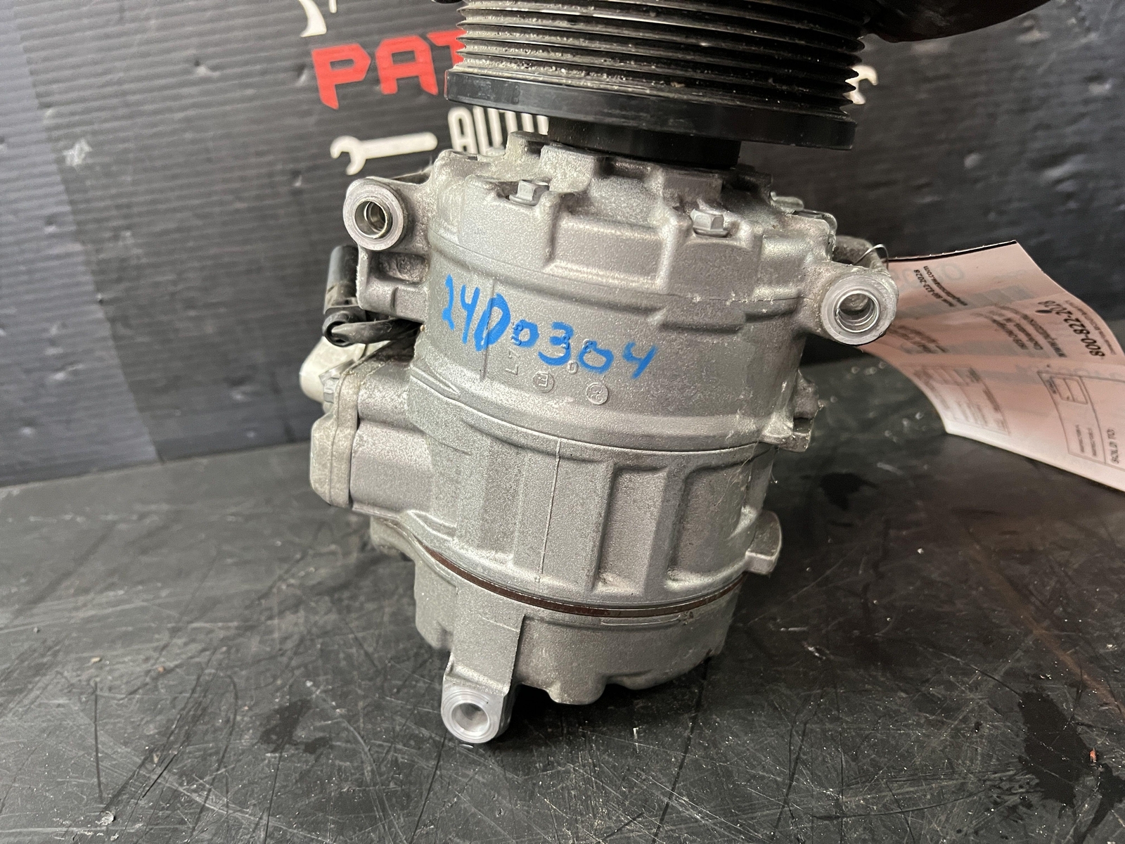 03-18 BENTLEY CONTINENTAL GT 6.0 A/C AIR CONDITIONER COMPRESSOR 3W0820803
