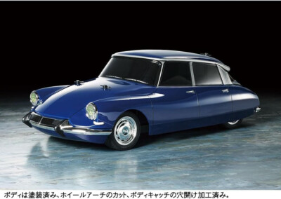 TAMIYA 1/10 RC No.734 CITROEN DS (MB-01CHASSIS) KIT PAINTED BODY