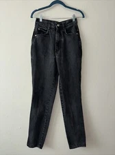 Vintage Gitano Black Denim Jeans Women’s Size 6