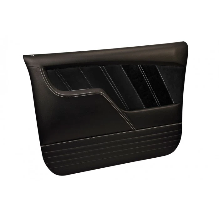 Juego de paneles de puerta moldeados Sport R - negro - para camioneta Chevy 1967 - 72, GMC C/10 Foto 3 de 4