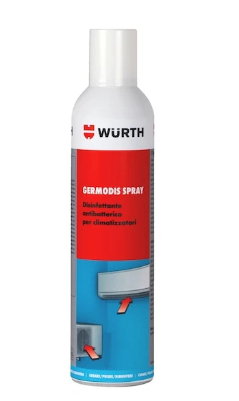 SPRAY DISIFETTANTE FUNGICIDA CLIMA AUTO / CASA 400ml WURTH GERMODIS
