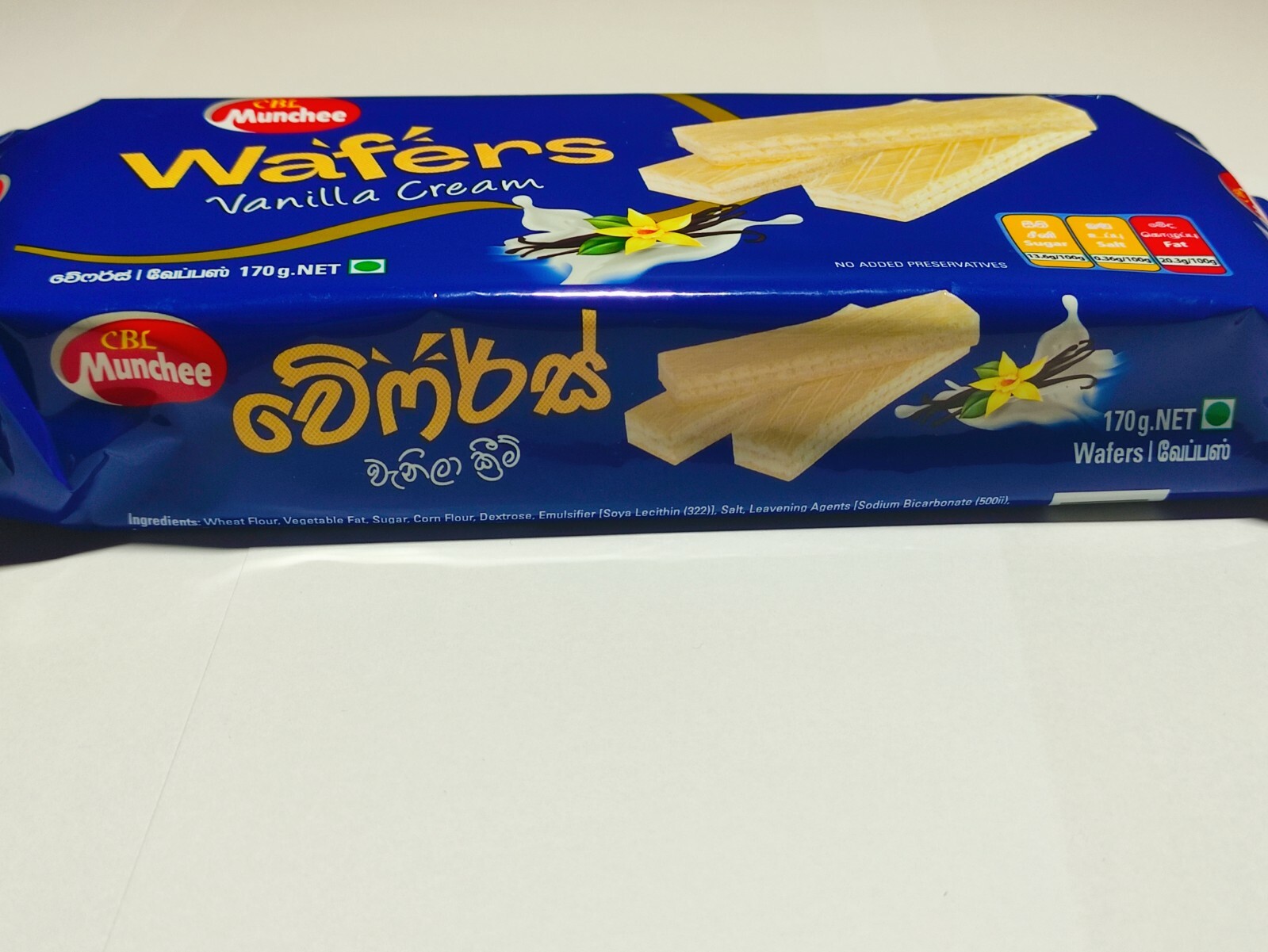 Wafers Vanilla Cream Biscuits 170g Filled With Cream Sri Lanka CBL Munchee eBay