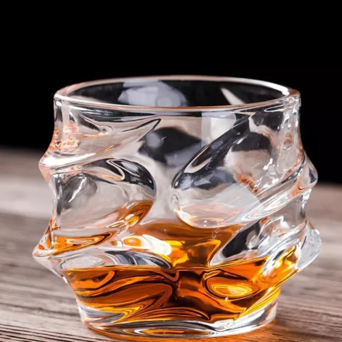 Glas Whiskygläser Japanisches Kristall Whiskyglas schwerer dicker Boden - Bild 5 von 12
