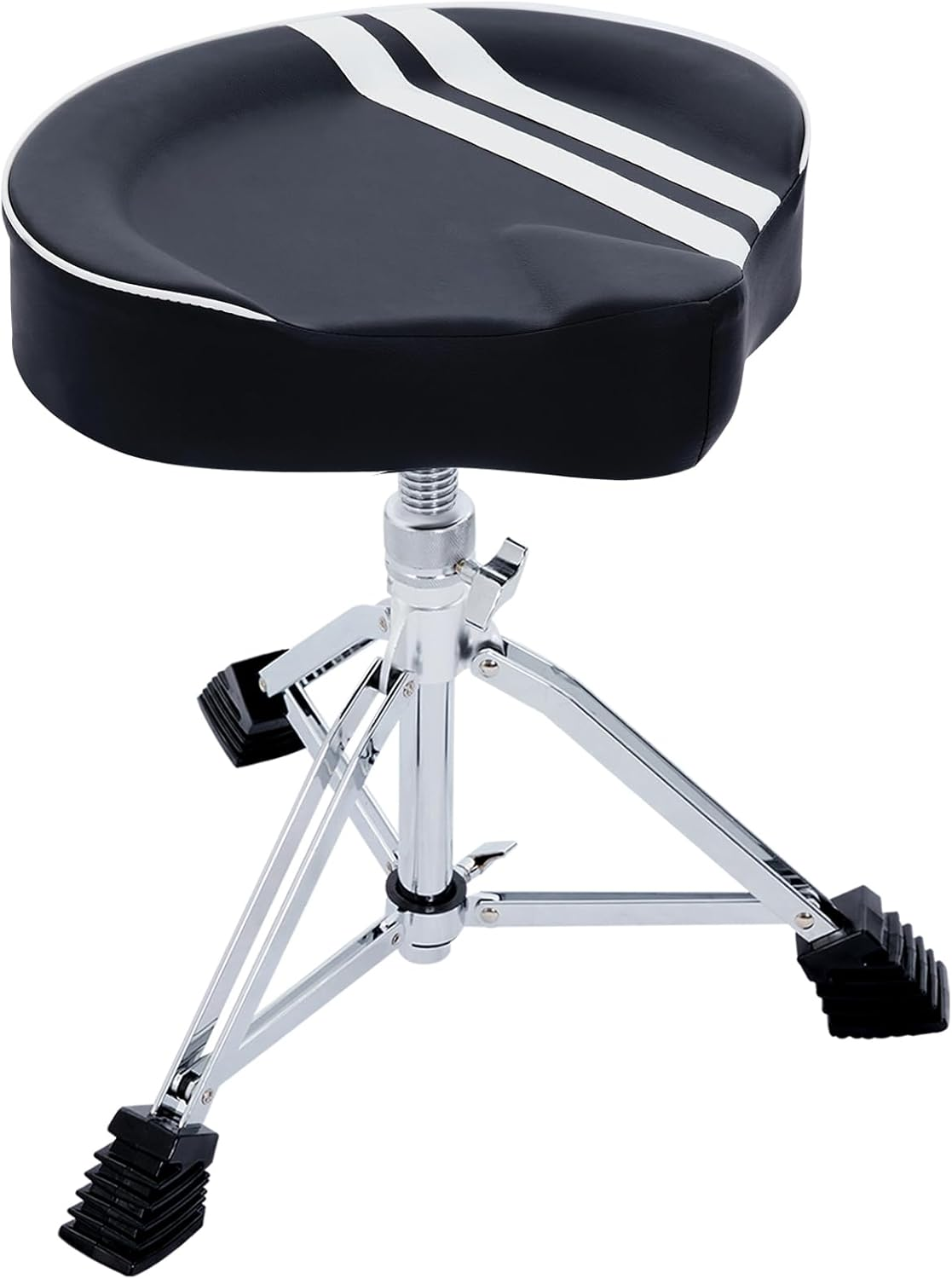 Heavy Duty Drum Throne Seat for Adult Drummers Height Adjustable and Rotatable,C