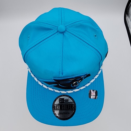 Carolina Panthers New Era 9Fifty Rope Golfer Hat Satin Adult Snapback Cap NEW - 第 5/17 張圖片