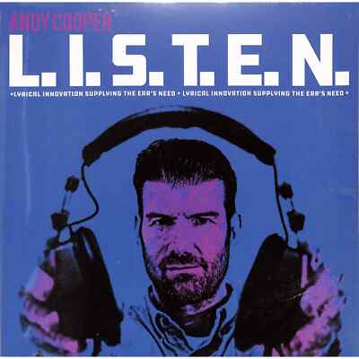 Andy Cooper / L.I.S.T.E.N. (LP) / Unique Records / Schubert Music / UNIQ2501 / 