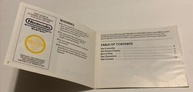 Lee Trevino  Fighting Golf NES Nintendo Original 1988 Instruction Manual Booklet