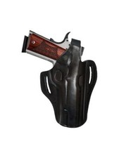 Colt 1911 5 Pancake Thumb Break Handmade Leather Belt Holster NO14
