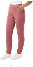 32 Degrees Women's Lightweight Twill Pull-On Pant, Garnet Rouge, M
