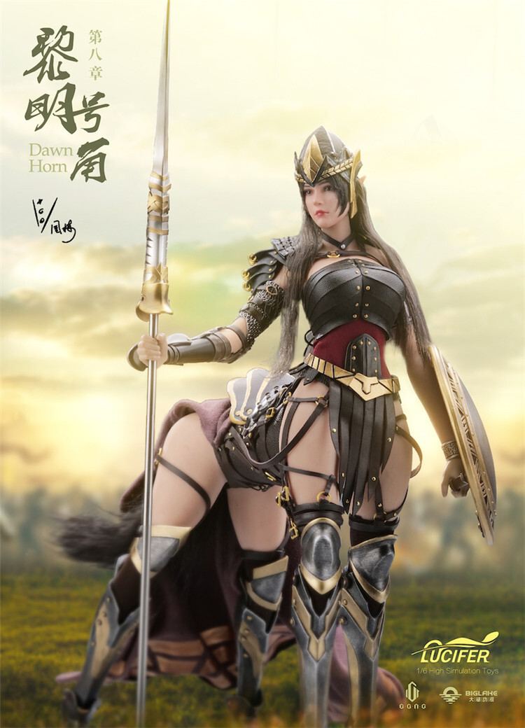 Lucifer1/6 ケンタウロス エルフ Dawn Horn LXF2309A LUCIFER 1/6 LXF2309A Dawn Horn Centaur Version Action Figure