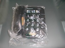 TELEFONO FISSO DA PARETE A MURO TAVOLO, NUMERI GRANDI PER ANZIANI
