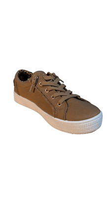 BOBS Shoes Womens 6 Brown Chestnut B Extra Cute Sneakers Skechers Memory Foam