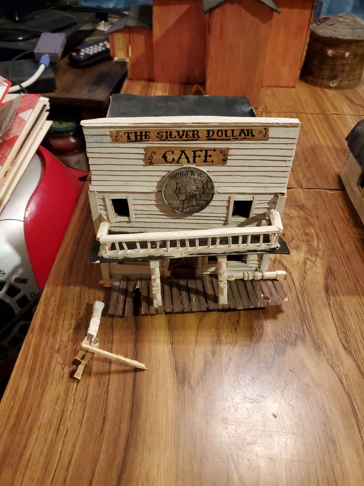 Lot of 6 O Gauge Wood and Metal Buildings eBay