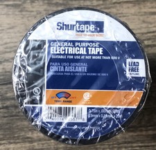 Pack of 10 SHURTAPE General Purpose Electrical Tape Suitable For Use At 600V