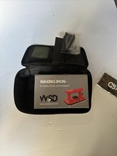 Ski Snowboard Wax Iron Tune Up Waxing Iron Textured Dimpled plate GRAY