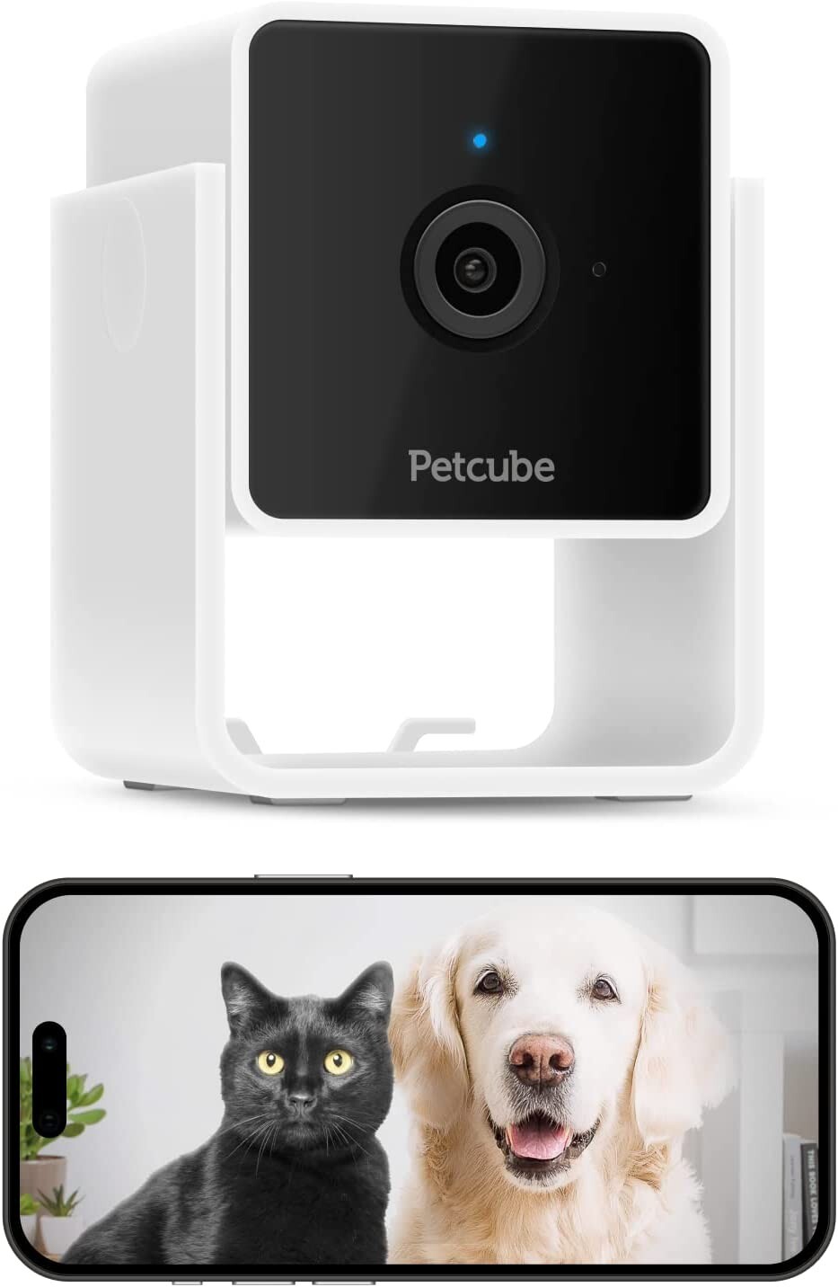 Petcube Cam Indoor Wi-Fi Pet and Security Camera with App Pet Monitor 1080p HD