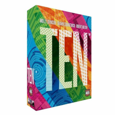 Alderac Entertainment Ten Push Your Luck Auction Board Game Ages 10 and Up