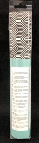 Ad Fab Adhesive 100% Cotton Fabric Black/White Pattern