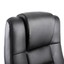 Sillon-de-oficina-tapizada-en-piel-sintetica-color-negro-extra-acolchada-McHaus miniatura 7