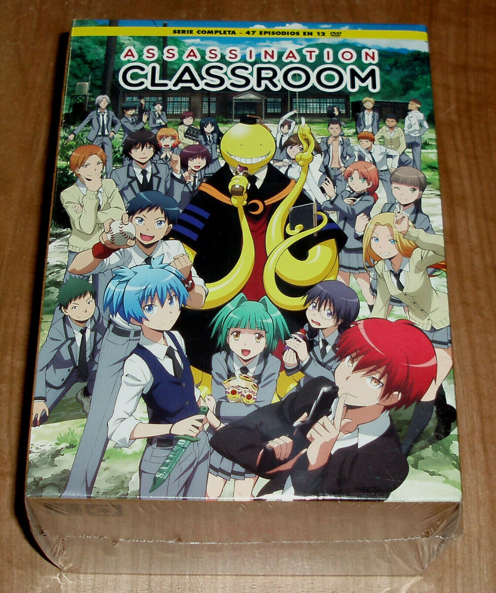 Assassination Classroom Series Complete Pack 8 Blu-Ray + 4 Books New Anime  R2