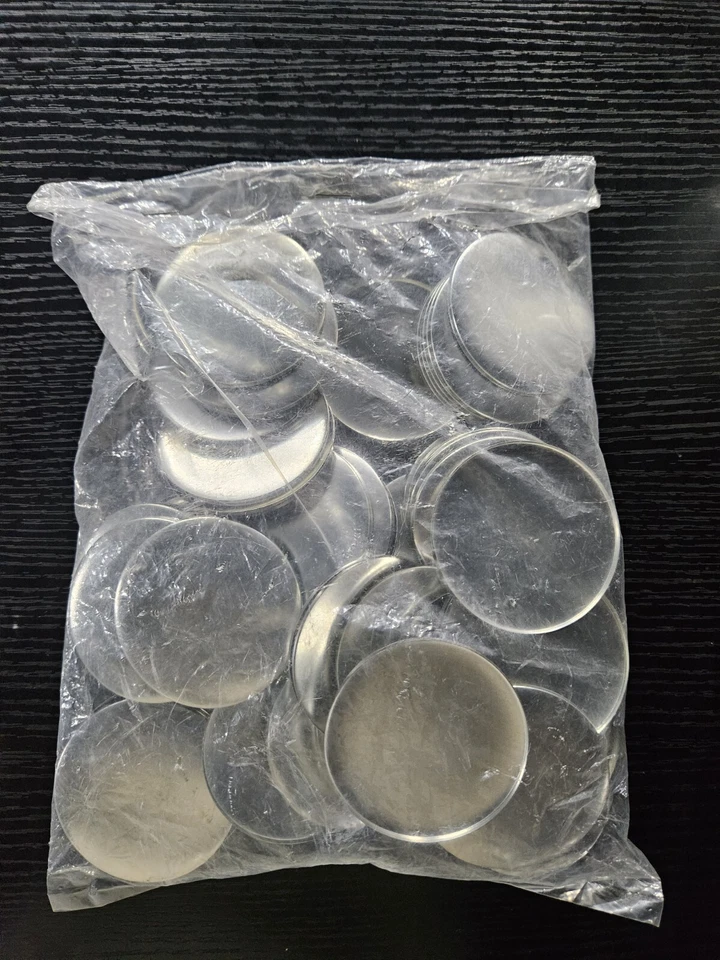 Blank Button Pins, Includes Plastic Button Pin Back Cover, Metal 58mm - Image 4 of 4