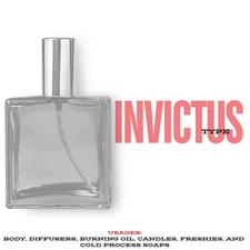 Invictus Type (M) Fragrance Oil Scented Oil For Body Candles Soap Burning Oils