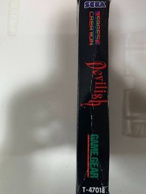 Sega Game Gear Devilish With Manual CIB