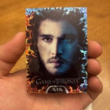 2025 KAKAWOW AURA GAME OF THRONES JON Snow Ice And FIRE #/125 AQY-IF-02