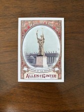 2017 Topps Allen Ginter World's Fair WF-18 Statue of the Republic - Chicago 1893