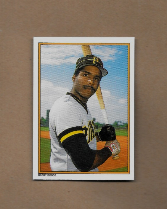 1987 Topps Baseball Barry Bonds Rookie All-Star Card #30 Pirates NM/MT