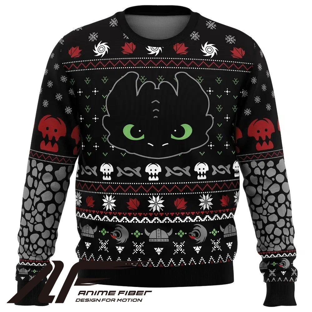 How To Train Your Dragon Christmas Ugly Sweater