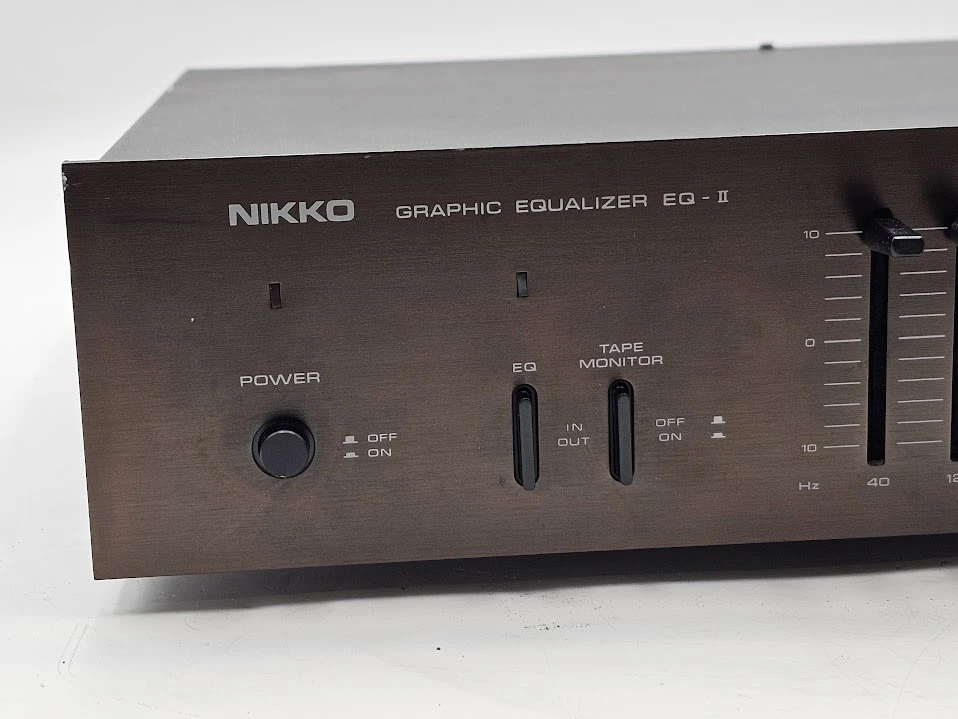 Nikko EQ-II Grafik Equalizer - Aktiv, Kosmetik Kleidung - Bild 2 von 4