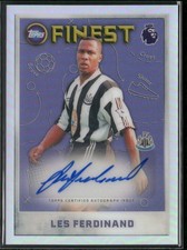 2025-26 Finest Premier League Les Ferdinand Finest Seasons Auto 1:320 SSP #FS-LF