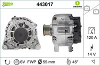 Valeo Generator 443017 FüR CitroËN DS Peugeot