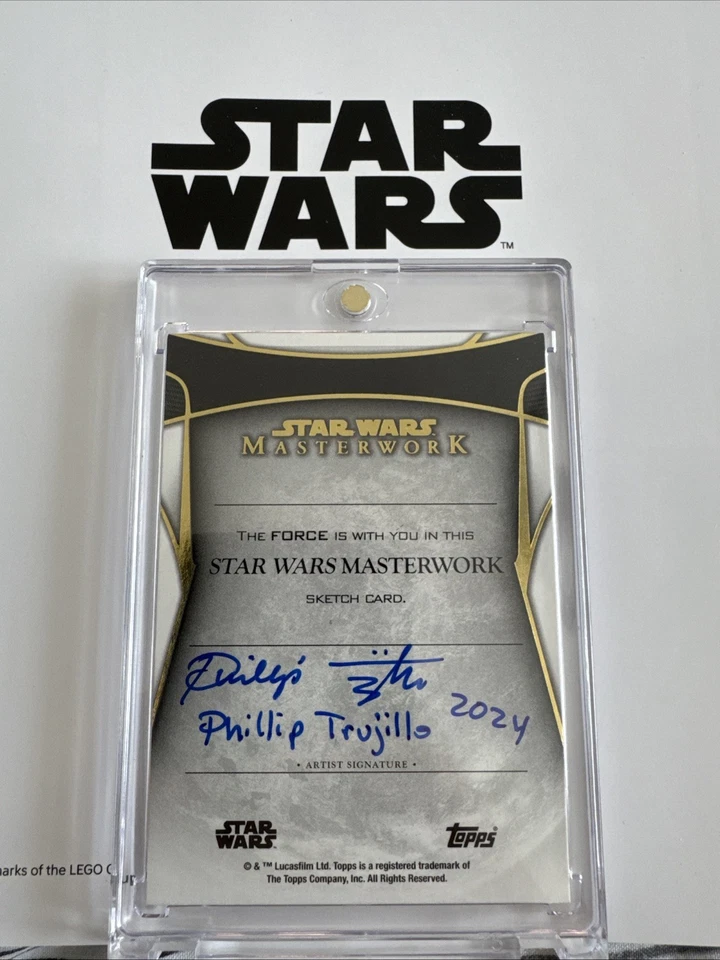 Starwars Masterwork 1/1 Jawa And R4-D5 Sketch By Phillip Trujillo - Image 2 of 2