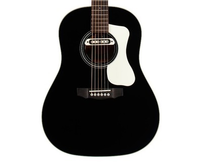 Guild DS-240E Memoir Slope Shoulder A/E Guitar - Black - B-Stock