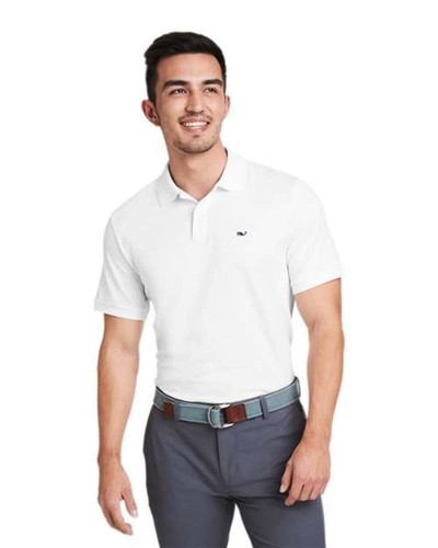 Vineyard Vines Men Pique Polo Edgartown