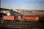 IRK4567:Railroad Train Slide - MKT Locomotive & KATY Caboose