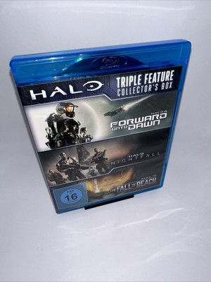 Halo - Triple Feature Collector's Box (Blu-ray, 3 Disc, 2016) Polyband Microsoft