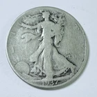 1937 50C Walking Liberty Half Dollar 90% Silver Circulated Coin #6285