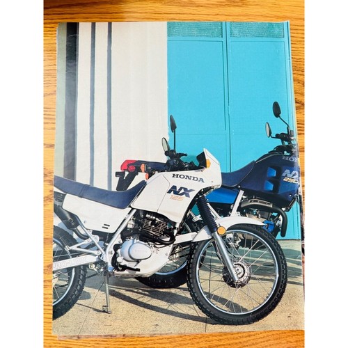 1988 Honda Motorcycles 7 Page Vintage Print Ad Gold Wing Off Road Ride w Us - Picture 10 of 12