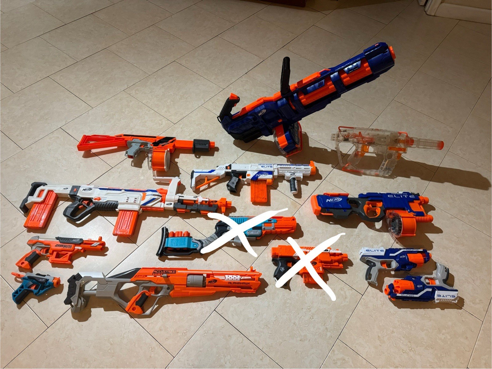 NERF Blaster Lot - Rival, Elite, and others (Prices vary per item)