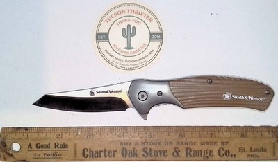Smith & Wesson Stave Single Blade Knife