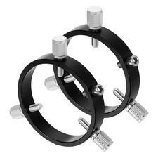68mmD Adjustable Guiding Scope Rings, 2pcs Metal Guide Scope Rings, Black