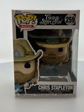 Funko POP! Figura de vinilo Rocks Chris Stapleton #259 NO COMO NUEVA