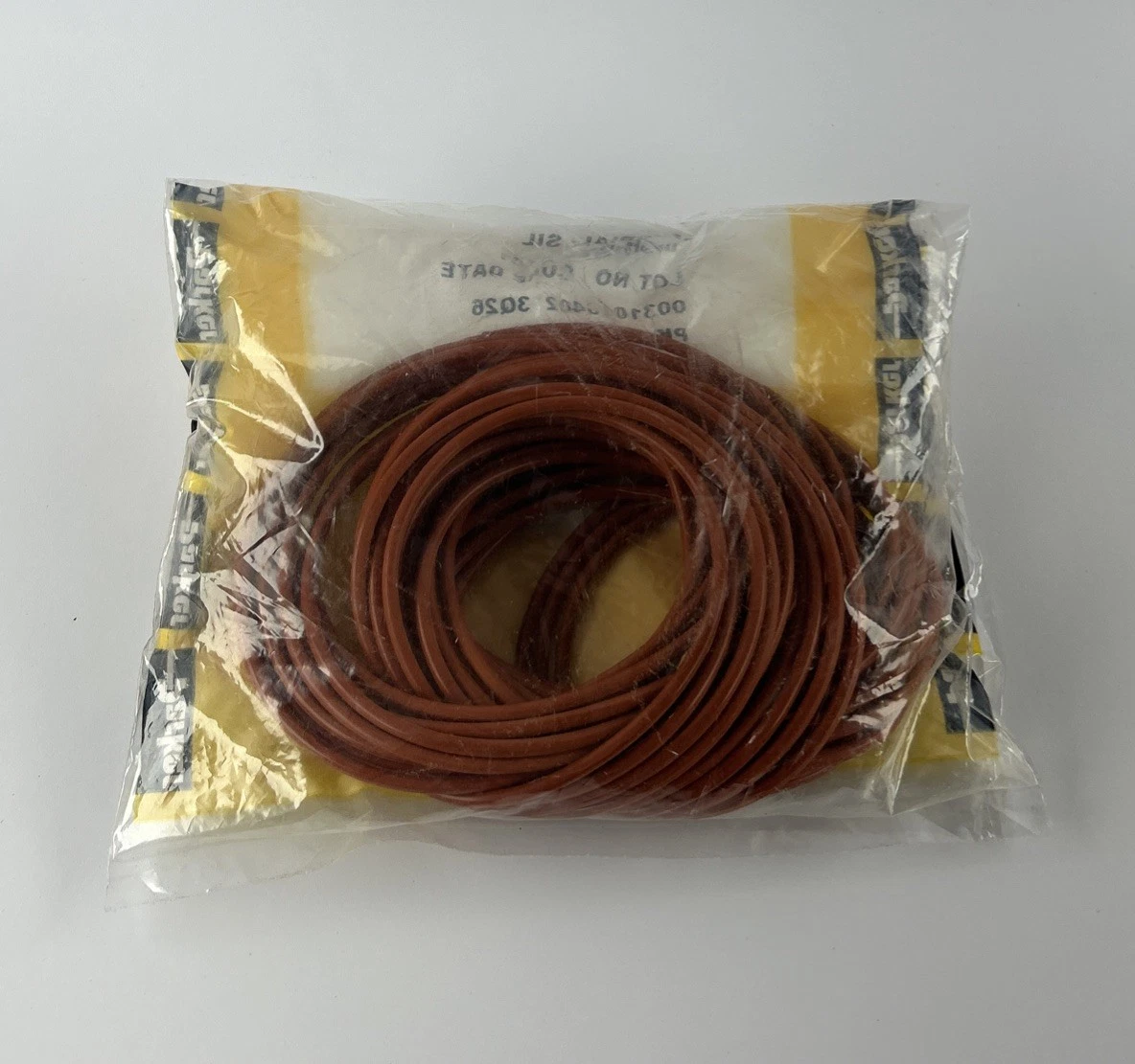 Parker S1138 AS568-281 Silicone O-Ring Seals 10 Pack photo 1