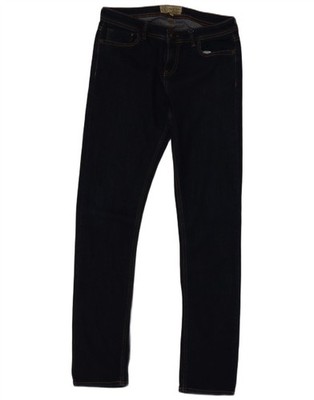 Fat Face Damen Slim Jeans UK 10 Small W32 L30 Navy Blau Baumwolle CQ04