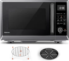 Combo 8-In-1 Countertop Microwave Oven  with Convection Broil Odor Removal
