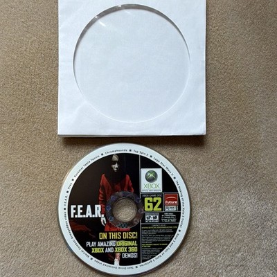 F.E.A.R. Official Xbox Magazine Xbox Demo Disc #62 Microsoft Xbox Xbox 360 RP-M